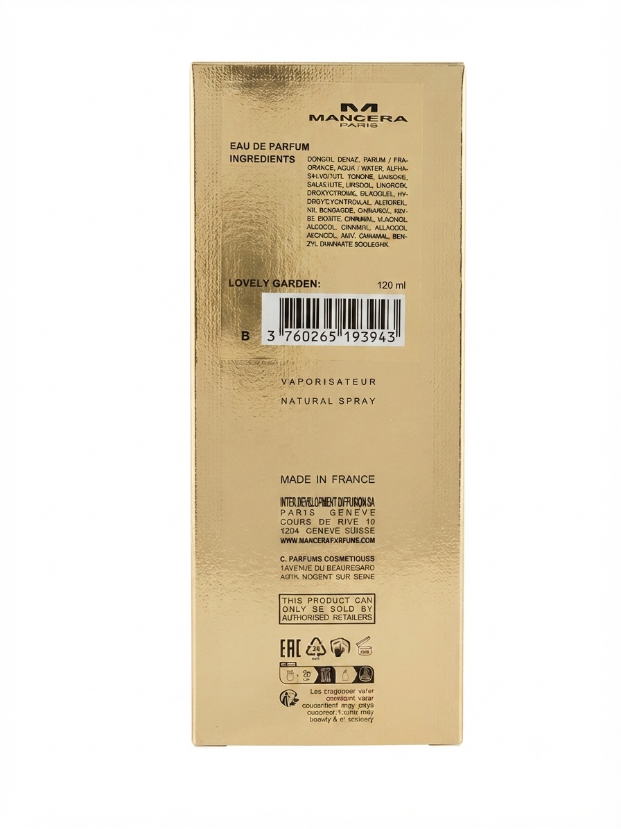 Mancera Lovely Garden - Eau de Parfum 120 мл.